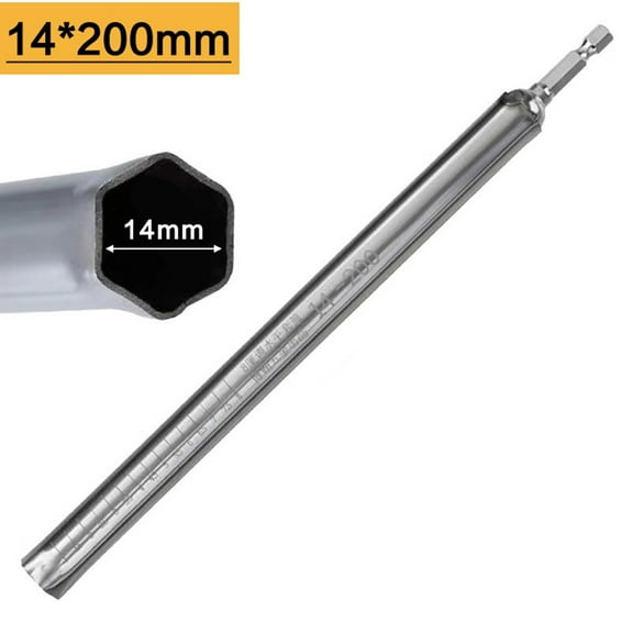 Clupup Power Nut Driver Runner Hollow Socket with Hex Shank Fit Long Bolts Ductwork