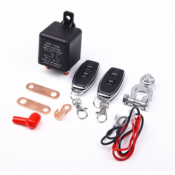 Clupup Remote Battery Disconnect System 200A Designed for Auto Truck and RV Use