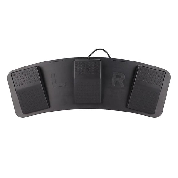 Clupup USB Triple Foot Switch Pedal Programmable Computer Keyboard for VideoGame Office