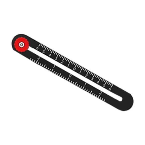 Clupup Versatile Folding Measuring Tool Tile Positioning Multi-Angle Measuring Ruler