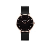 Cluse La Bohme Womens Quartz Black Stainless Steel Watch CL18034