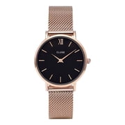 Cluse Minuit Womens Quartz Rose Gold Stainless Steel Watch CW0101203003