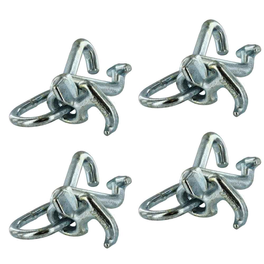 Cluster Hook Assembly w/ D-Ring - 4 Pack