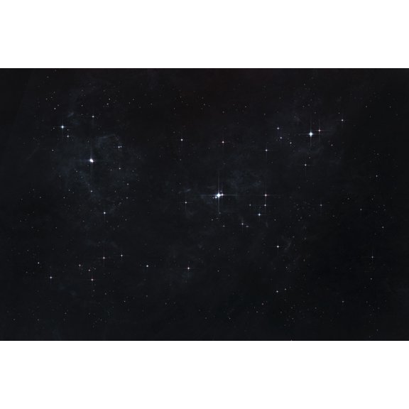 Cluster of stars in outer space Canvas Art - Tomasz DabrowskiStocktrek Images (34 x 23)
