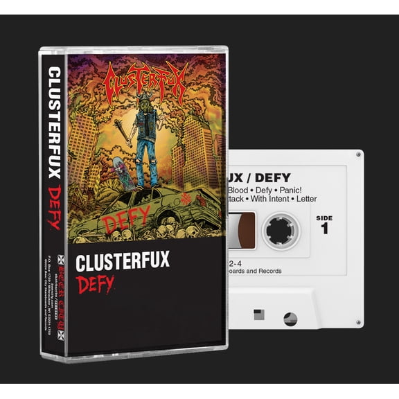 Clusterfux - Defy - Music & Performance - Cassette