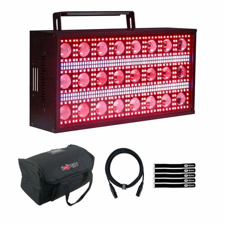 Clutch BEAM-FLASH 150W RGBW LED Motion Strobe Light Panel Fixture with Bag Package
