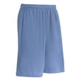 thumbnail image 1 of Clutch Basketball Shorts, Adult X-Large, Light Blue, 1 of 2