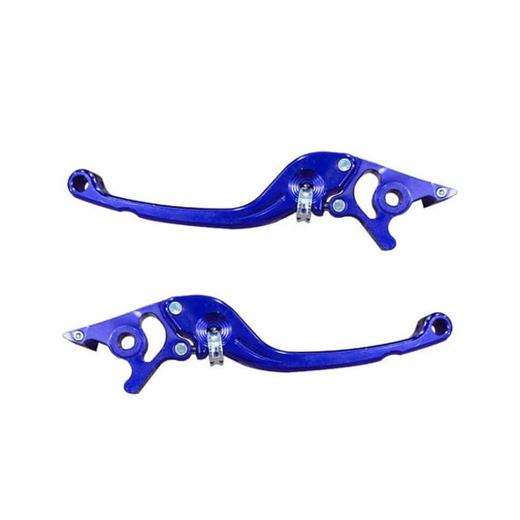 Clutch Brake Handle Lever, 1 Pair Aluminum Drum Brake Lever Handle for Most Motorcycle Scooters Accessory