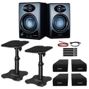 Clutch CL-SG3BT Sonic Groove 3.5" 2-Way Desktop Monitor Speakers with Desktop Stands Package