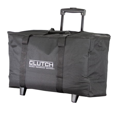 Clutch CL-TOTE221711R Utility Bag with Divider + Telescoping Handle & Wheels