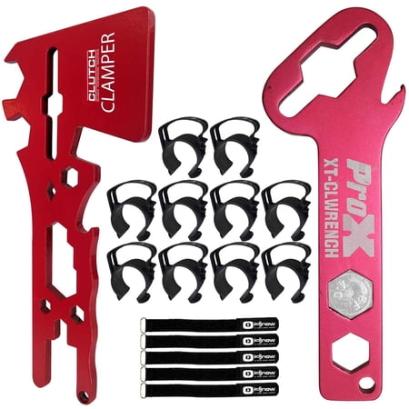 Clutch Clamper Universal All-In-One Utility Tool with Black Cable Keepers Package