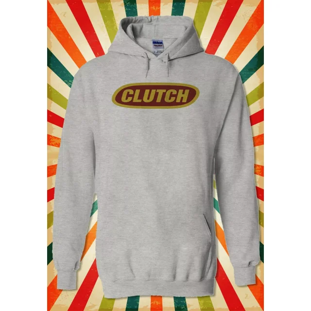 Clutch Classic Logo Stoner Rock Band Men Women Unisex Top Hoodie