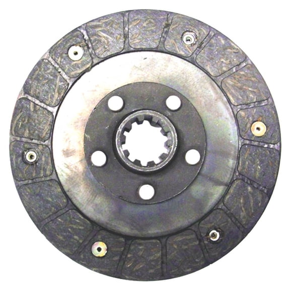 Clutch Disc 5.5 Inch 10 Spline 15/16 Bore Woven Fiber Lining Solid Hub Compatible with IH Cub 154 185 184 Lo-Boy C60 4 Cyl 59ci 1.0L 15-18 HP Gasoline Replaces 404640R92 Stens 1712-7043