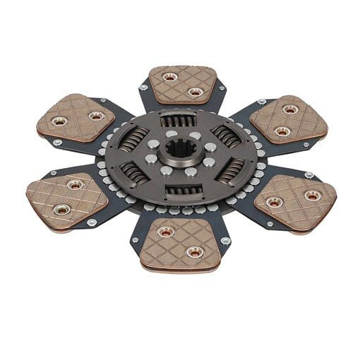Clutch Disc 6 Pad fits John Deere 1641 1641F 2040S 2140 2355N 2550 2555 2750 2755 2850 2855 2855N 2940 2950 2955 3040 3050 3140 3150 3350 3640 AL70272