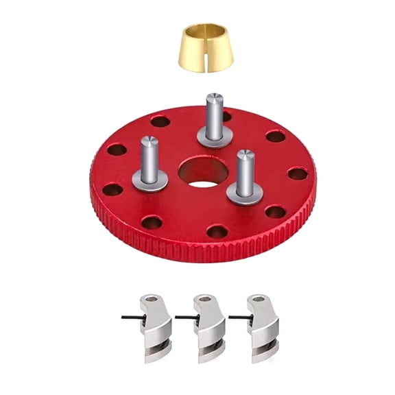 Clutch Flywheel Kit RC Parts for TRAXXAS 1/10 Nitro / Stampede / Jato / T-Maxx / Nitro Rustler / Revo Oil RC Car, Red