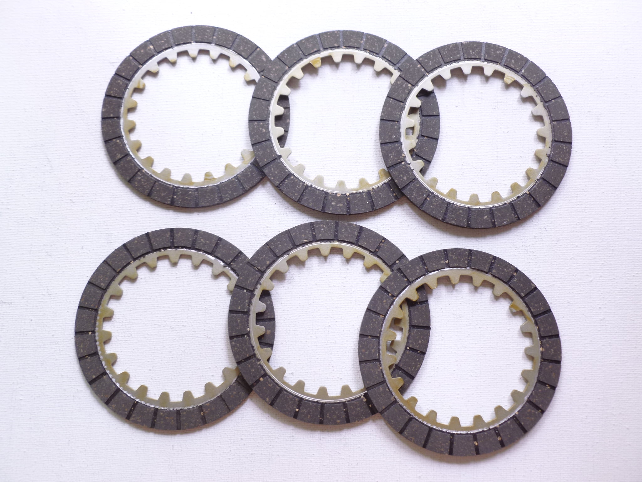 Clutch Friction Plate 6 Pcs Kit Fit Yamaha Badger Raptor Grizzly YFM80