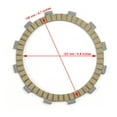 thumbnail image 1 of Clutch Friction Plate Kit for Kawasaki ZX900 Ninja 900 1984-1986 13088-1013, 1 of 10