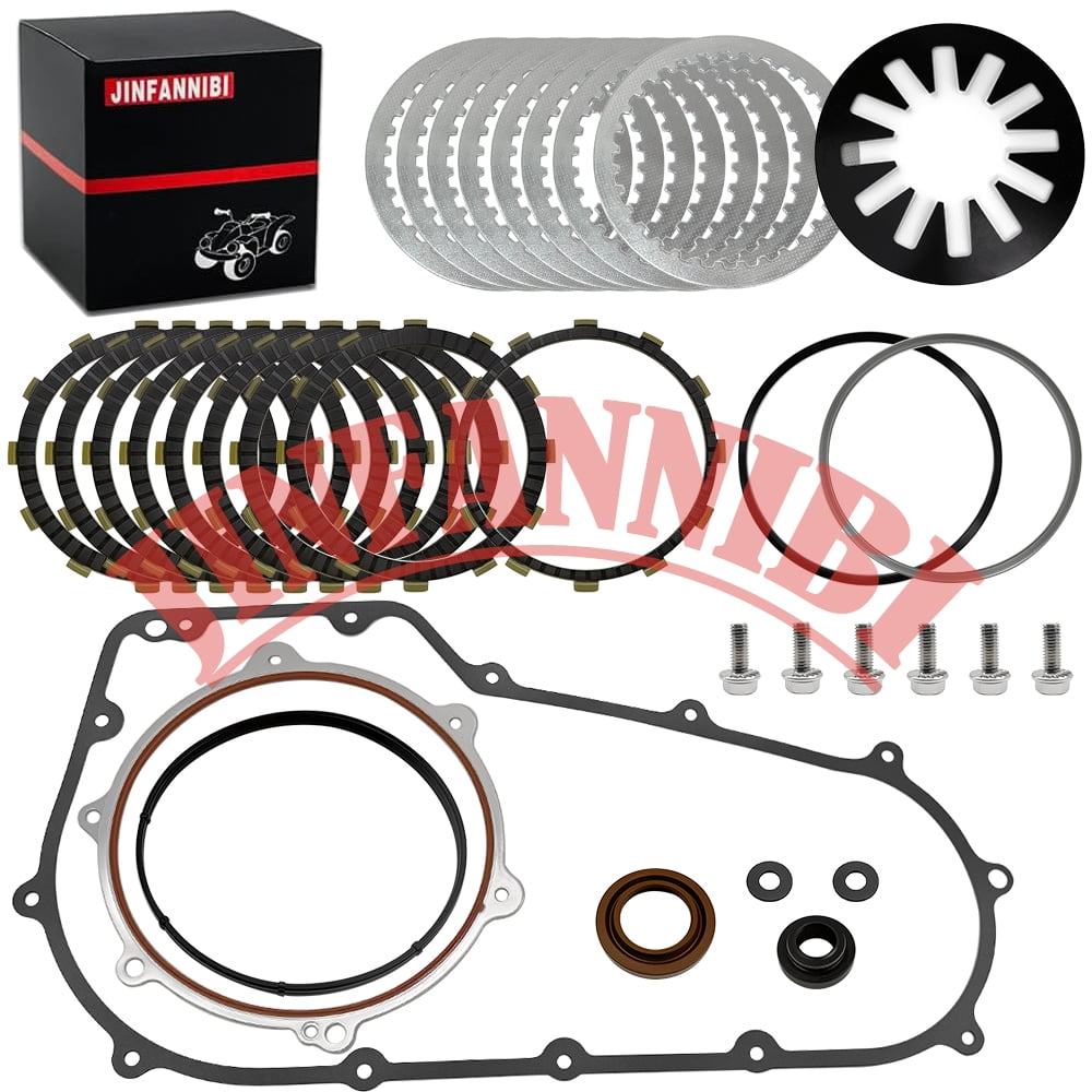 Clutch Friction Plates & Primary Gasket Kit for Harley Dyna Softail ...
