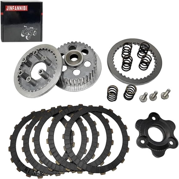 Clutch Kit Center Hub Pressure Plate for Honda Grom MSX125 & Monkey Z125 (2014-2021) - Replaces OEM #22350-KPG-T00
