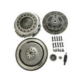 thumbnail image 1 of Clutch Kit with Solid Mass Flywheel, Pressure Plate, Clutch Disc, Release Bearing, and Alignment Tool and Bolts - Compatible with 1999 - 2003 Ford F250 Super Duty 7.3L V8 2000 2001 2002, 1 of 2