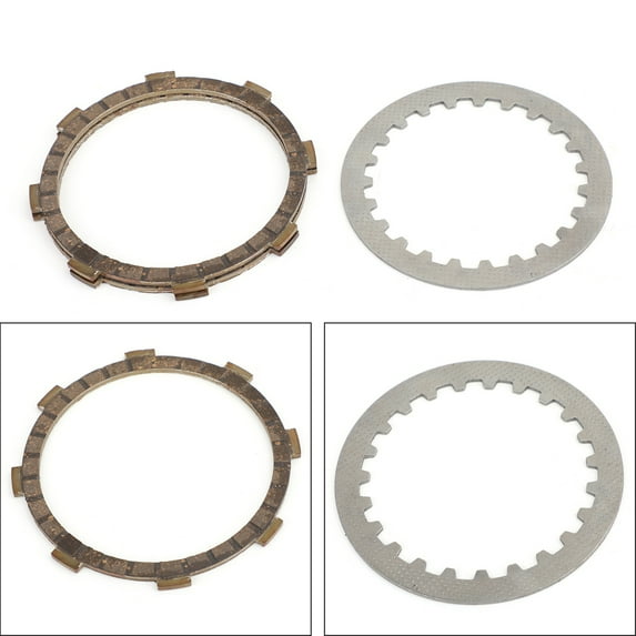 Clutch Kit Iron & Friction Plates for Yamaha DT RD RX YSR YB MR QA QB 50R 74-99