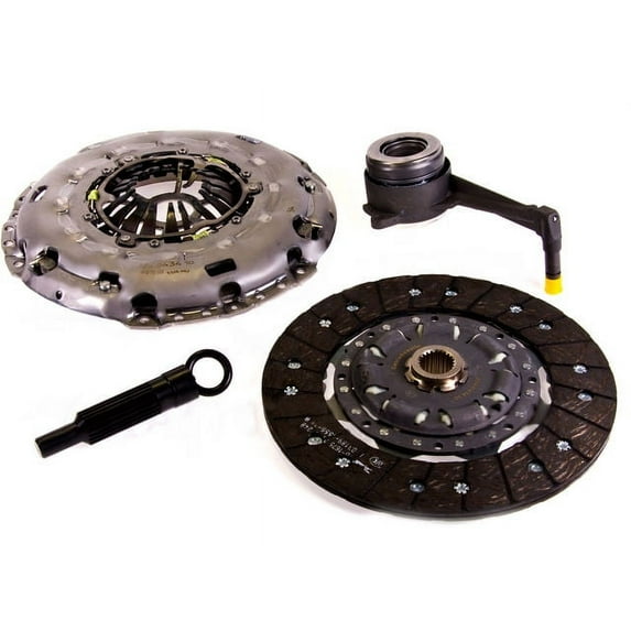 Clutch Kit with Cylinder - Compatible with 2006 - 2008 Volkswagen Jetta 2.0L 4-Cylinder 2007