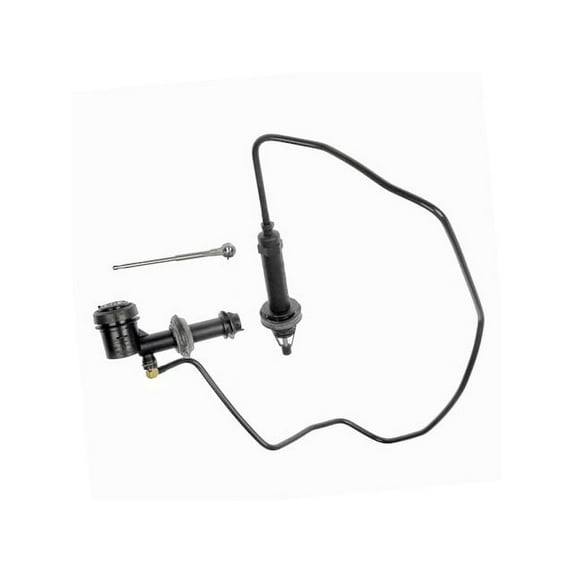 Clutch Master Cylinder and Cylinder Assembly with Integral Reservoir - Compatible with 2006 - 2007 Ford F-350 Super Duty With 5-Speed Transmission