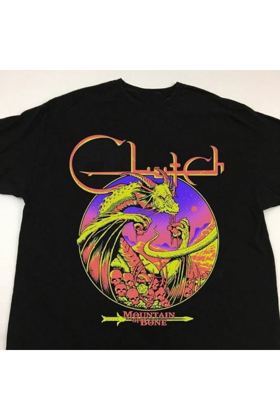 Clutch Mountain Of Bone Dragon T-Shirt Short Sleeve Unisex Adult S-5XL IM0322