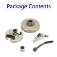 thumbnail image 2 of 325-7T Clutch Drum Bearing Oil Pump Worm Gear Kit For Husqvarna 137 136 141 142 36 2 of 11