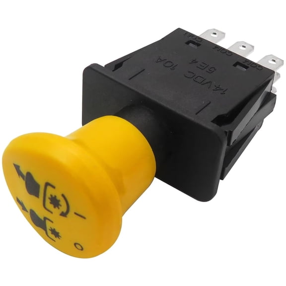 Clutch PTO Switch 7-Terminal, Lawn Mower Blade Clutch