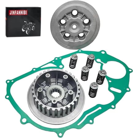 Clutch Pressure Plate Center Kit with Gasket & Springs for Yamaha V Star 650 XVS650 1998-2016 | OEM 22U-16351-00-00 Replacement