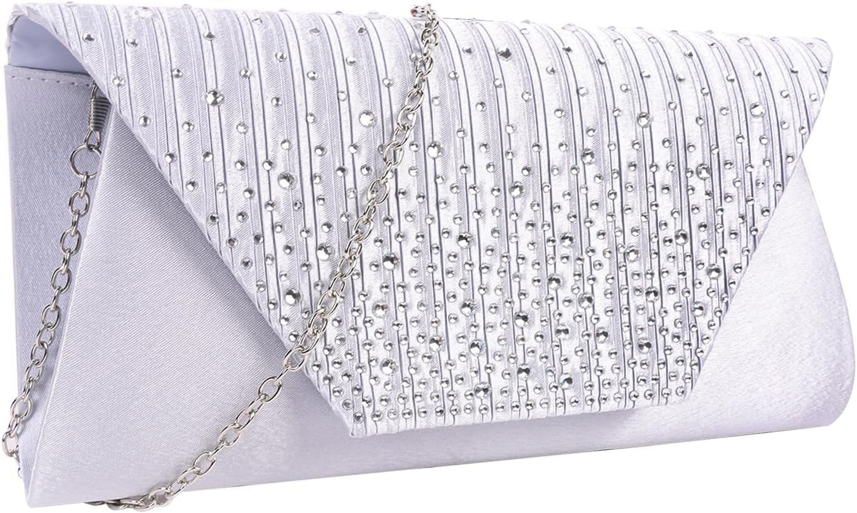 Clutch Purse Evening Bag for Women, Glitter Rhinestone  display picture 1