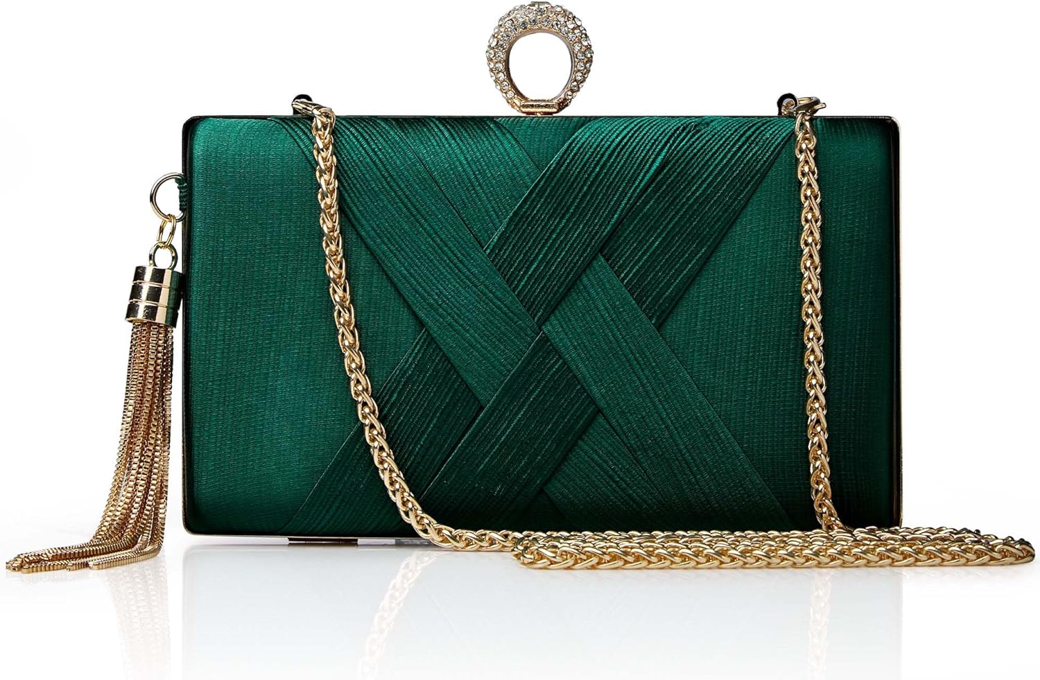 prom dress purses BBjinronjy Clutch Purses for Women Evening Bag Women's with Detachable Chain Wedding Prom Faux Suede (Black-Suede): Handbags: Amazon.com
