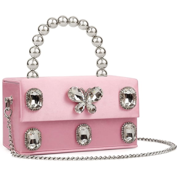Clutch Purses for Women Fashion Rhinestone Evening Bag Purse Crossbody Bag Handbags for Women