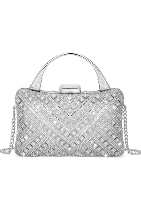 Clutch Purses for Women, Formal Evening Bag, Sparkly Rhinestone Purse for Party, Prom, Wedding