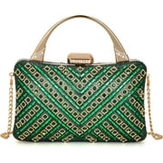 Green Rhinestone Bags for Women Stylish Evening Clutches and Purses Green Rhinestone Bags for Women Stylish Evening Clutches and Purses