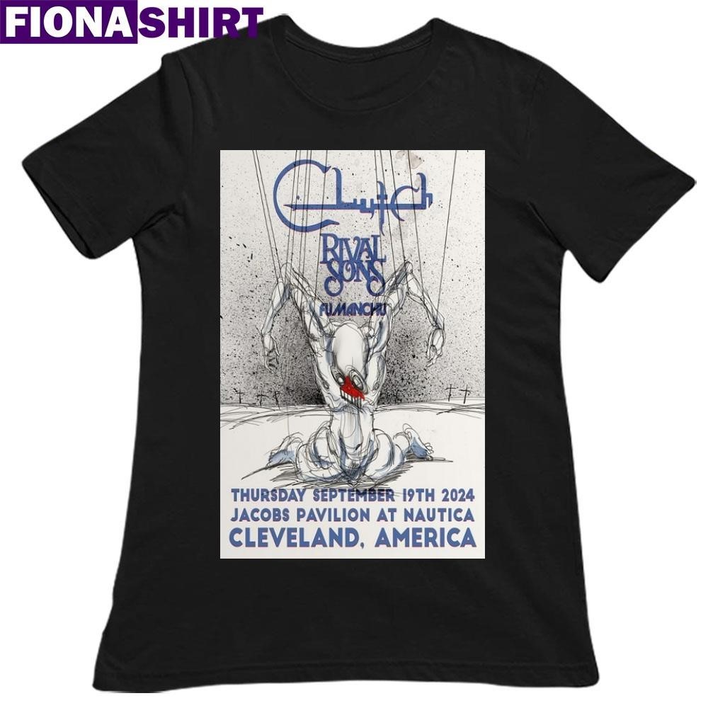 Clutch September 19 2024 Jacobs Pavilion Cleveland Oh Shirt