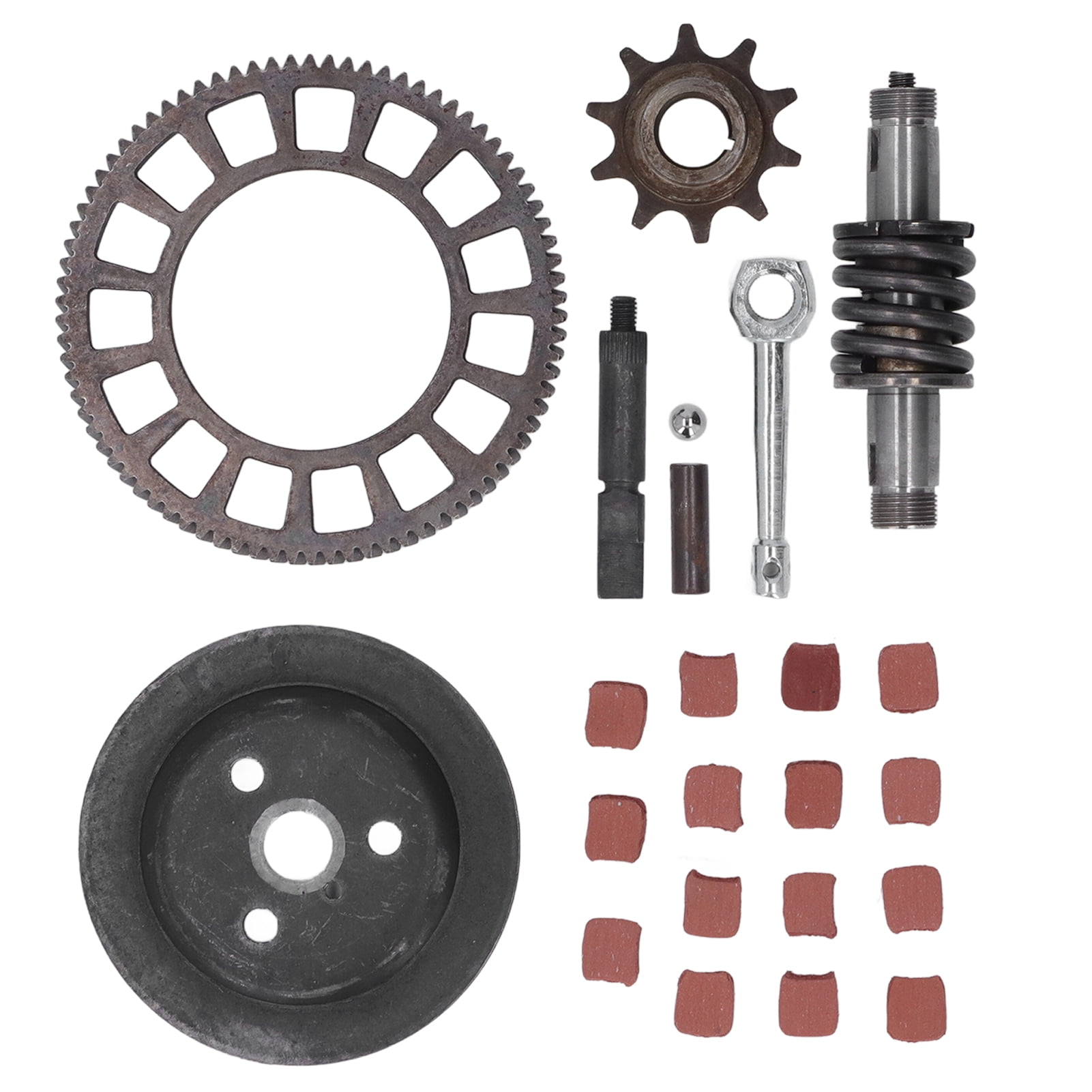 Engine Bike Kit Clutch Shaft Gear Kit High Strength Metal Alloy Drive Chain Drive  Shaft