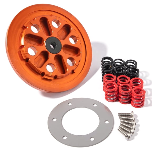 Clutch Spring Conversion Kit For Harley Softail Slim FLS 2012-2017 Fat Boy Lo FLSTFB 2010-2016 Electra Glide Ultra Limited FLHTK 2010-2016 Fat Bob FXDF 2008-2017 Street Glide EFI FLHX 06-16 Orange