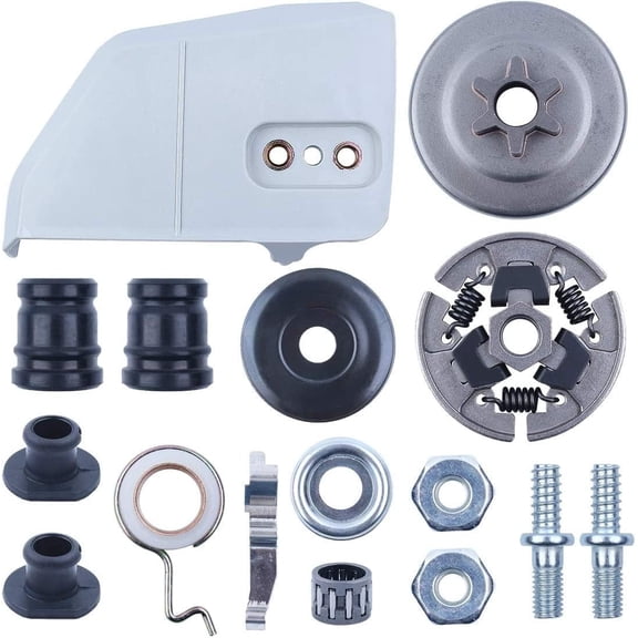 Clutch Sprocket Cover Washer Needle Bearing Replacement for MS170 018 MS210, Clutch Sprocket Cover, 3/8"-6T Clutch Drum, Clutch, Clutch Washer, Sprocket Washer, AV Buffer