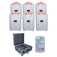 thumbnail image 1 of Clutch WEDGE BLAST Triangular LED Uplight White 6-Pack with Case Package, 1 of 9
