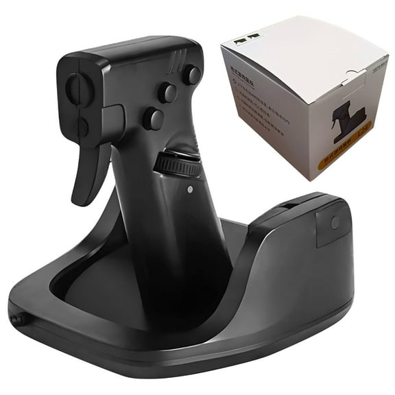 ClutchClick FPS With Real Trigger Feel FPS Vertical Handle Grip Trigger Wireless Ergonomic Vertical Gaming For PC Gamers (Black)