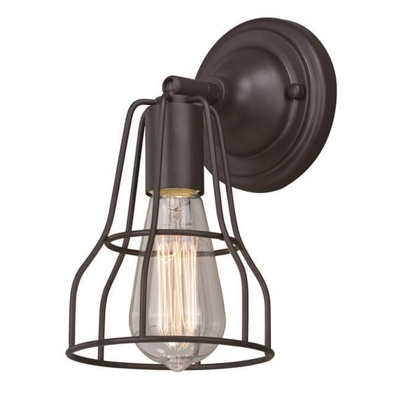 Clybourn 1 Light Wall Light in Oil Rubbed Bronze
