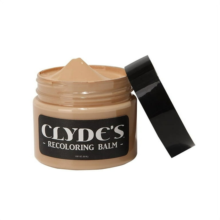 Clyde's Leather Recoloring Balm | Non Toxic Leather Color Restorer for Furniture, Car Seat, Tack | 19 Colors of Restoration Leather Dye | Repair