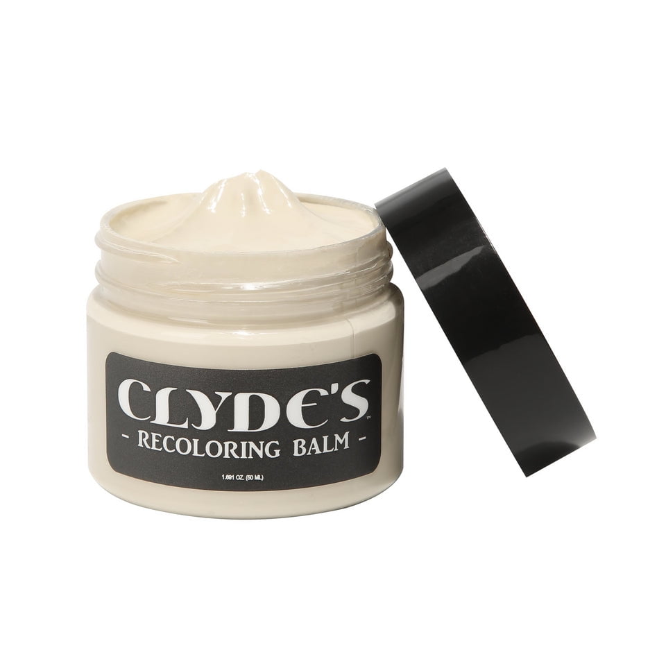 Clyde's Leather Conditioning Cream | All Natural, Non Toxic Formula | Restore & Repair Sofas, Car Seats, Shoes and More