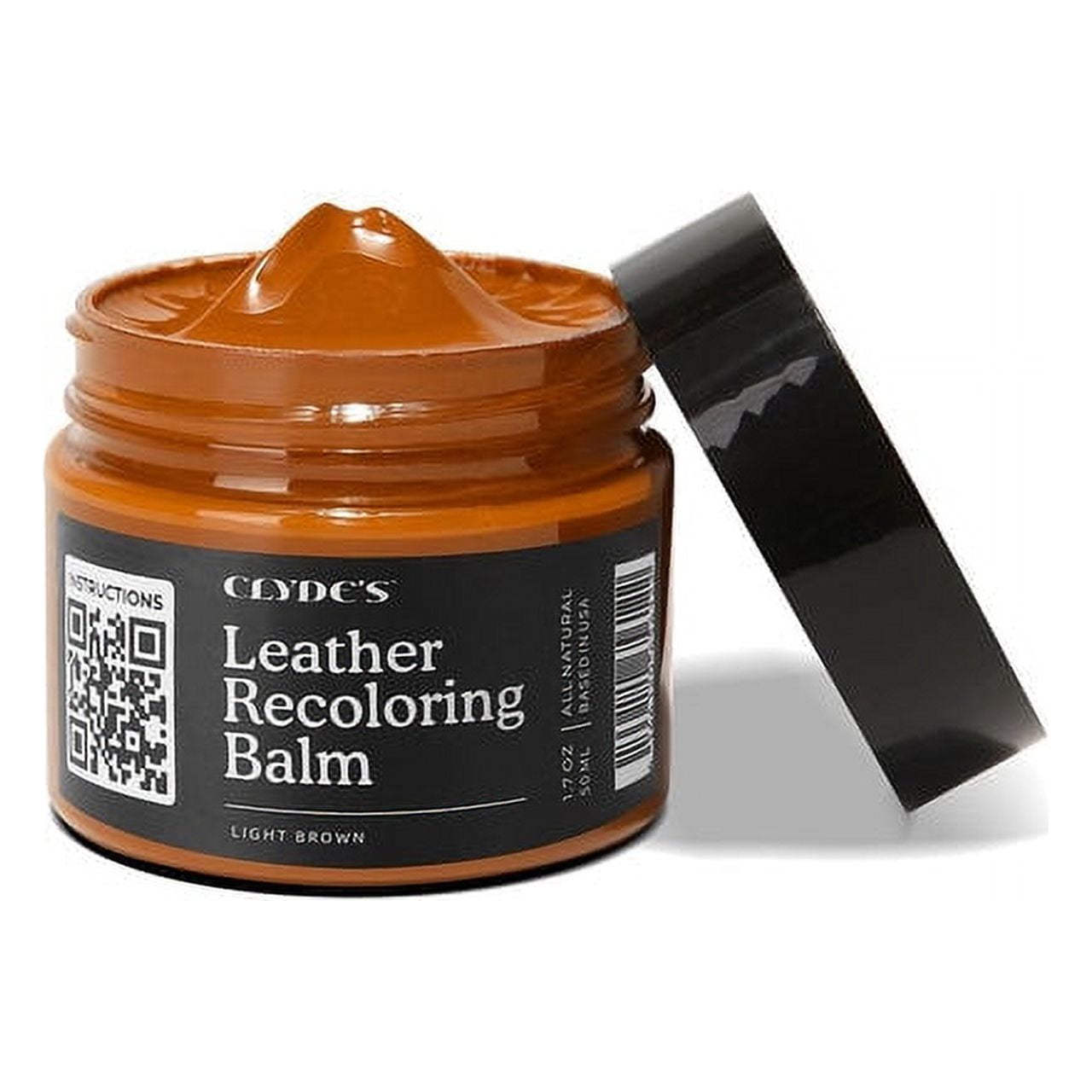 Clyde's™ Leather Recoloring Balm | Non Toxic Leather Color Restorer for ...