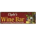 thumbnail image 1 of Clyde's Wine Bar Red Gift Home Kitchen Decor 6x18 Sign 206180056396, 1 of 1