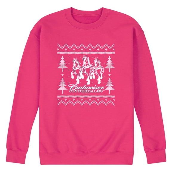 Clydesdales - Bud Sweater - Men's Crew Fleece Sweatshirt