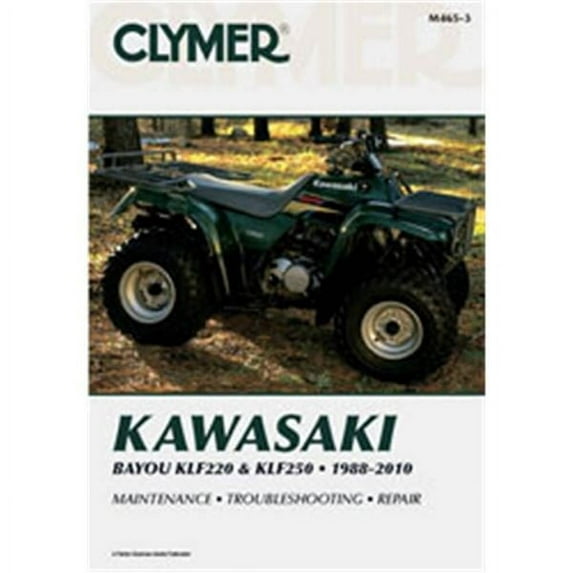 Clymer ATV Manual - Kawasaki Bayou KLF220 & KLF250 - M465-3