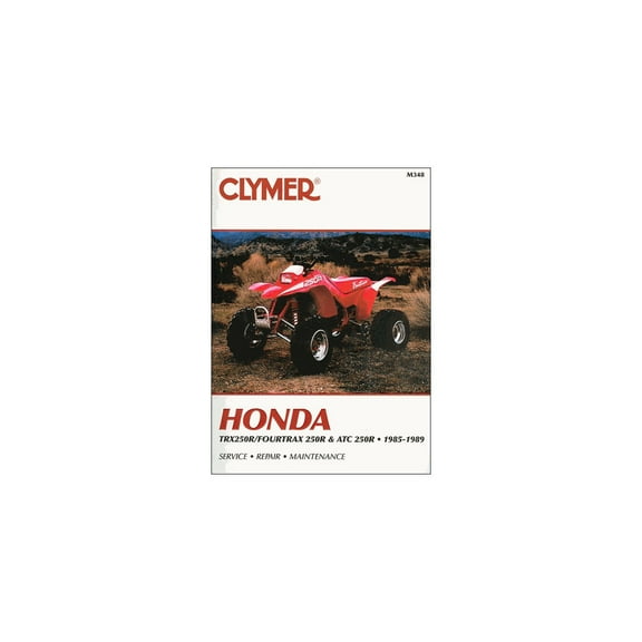 Clymer Repair/Service Manual '85-89 Honda ATC250R, Fourtrax TRX250R (M348)